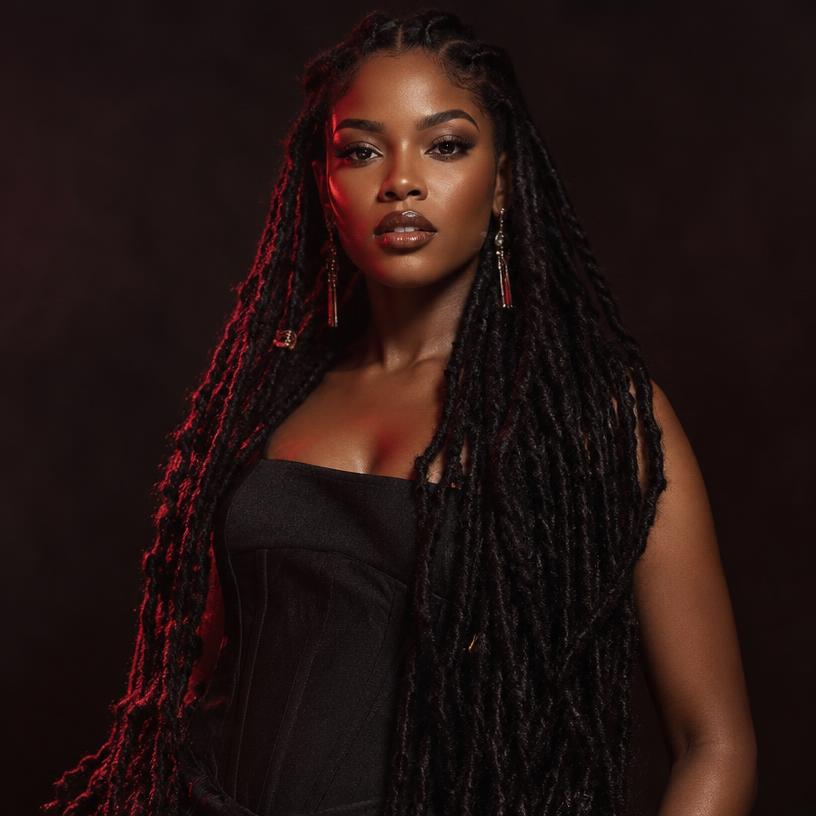 Goddess locs for senior szn