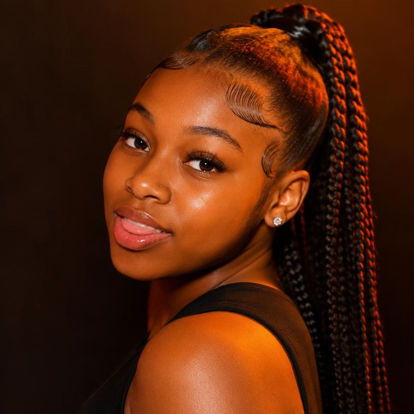Sleek pony for prom